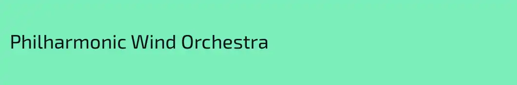 Philharmonic Wind Orchestra